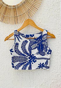 Cropped Blue Breeze