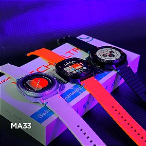 Smartwatch MA33 Microwear com WhatsApp