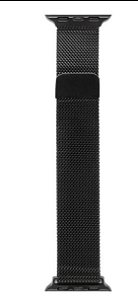 Pulseira Milanese | preto | 42 a 49mm