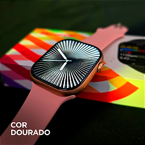 Smartwatch S11 Pro com Resposta WhatsApp | Dourado