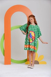 Vestido Verde Floral