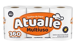 PAPEL TOALHA ATUALLE 360 FLS