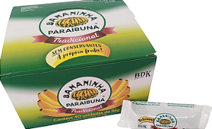 BANANINHA PARAIBUNA TRADICIONAL 720G DISPLAY C/ 20 UNID