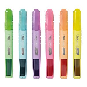 Marca Texto Liqeo Slim Pastel Tris