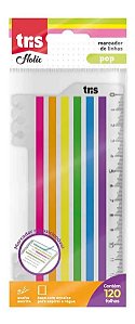 MARCA LINHAS TRIS HOLIC POP REGUA 6CENTIMETROSX20FOLHAS