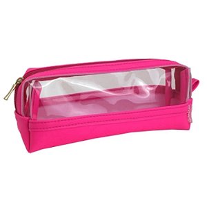 Estojo Escolar Visor M Pink