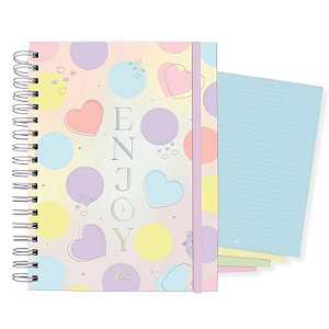 Caderno Colegial Smart Dac Enjoy 80 Folhas