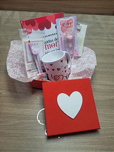 Kit Dia dos Namorados com 10 Itens Fofos