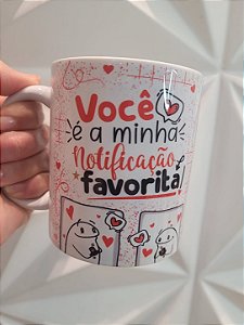Caneca Dia dos Namorados com Estampa Romântica - Unidade