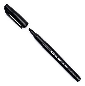 Marca Texto Cis Lumini Black Fácil de Usar