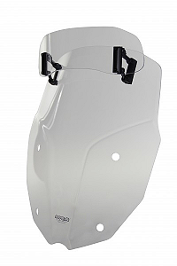 Bolha c/ extensor “VT” MRA – BMW R1200GS/Adventure 14> Cristal