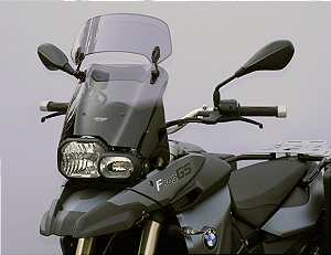 Bolha c/ extensor “XCTM”MRA – BMW F650GS 08-13/F800GS 08-17 Cristal
