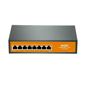 SWITCH POE FULL GIGA 8 PORTAS HAIZ HZ-1008GBPOE-A