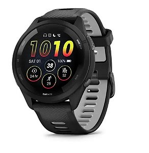 Relógio Monitor Cardíaco Garmin Forerunner 265 Amoled Preto