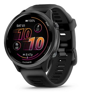 Relógio Monitor Cardíaco Garmin Forerunner 570 47mm Preto