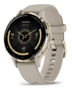 Relógio Smartwatch Garmin Venu 3S Dourado 41mm