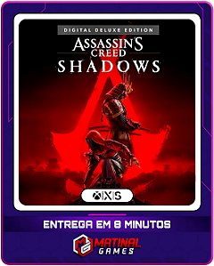 ASSASSINS CREED SHADOWS - XBOX SERIES X|S - MÍDIA DIGITAL