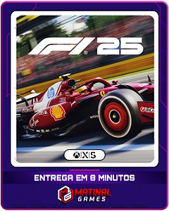 F1 25 - XBOX SERIES X|S - MÍDIA DIGITAL