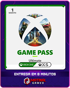 1 MES GAME PASS ULTIMATE - XBOX ONE