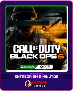 CALL OF DUTY BLACK OPS 6 - XBOX SERIES X|S- MÍDIA DIGITAL