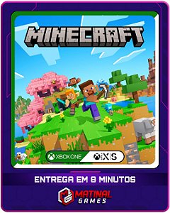 MINECRAFT- XBOX - MÍDIA DIGITAL