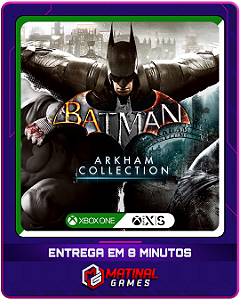 BATMAN ARKHAM COLLECTION - XBOX ONE - MÍDIA DIGITAL