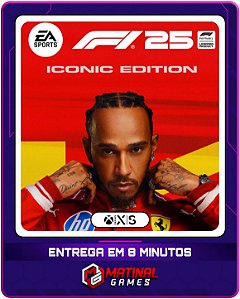 F1 25 ICONIC EDITION - XBOX SERIES X|S - MÍDIA DIGITAL