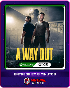 A WAY OUT - XBOX ONE/ SERIES S/x- MÍDIA DIGITAL
