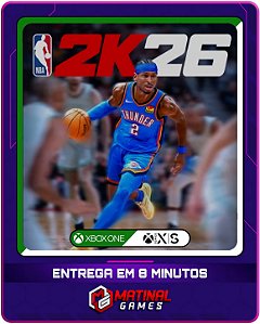 NBA 2K26 - XBOX - MÍDIA DIGITAL