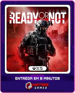 READY OR NOT - XBOX SERIES X|S - MÍDIA DIGITAL