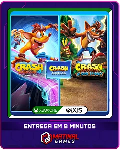 CRASH BANDICOOT PACOTE DE CRASHVERSÁRIO - XBOX ONE / SERIES X|S - MIDIA DIGITAL