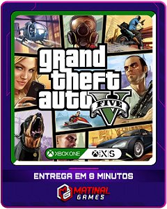 GRAND THEFT AUTO (GTA) V - XBOX - MÍDIA DIGITAL