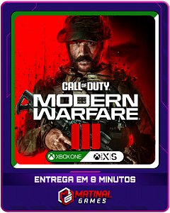 CALL OF DUTY MODERN WARFARE 3 - XBOX SERIES X|S- MÍDIA DIGITAL