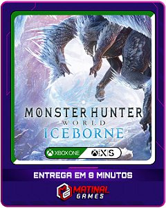 MONSTER HUNTER WORLD ICE BORNE - XBOX ONE / SERIES X|S - MÍDIA DIGITAL
