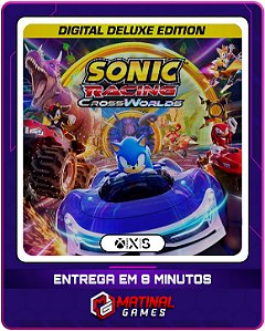 SONIC RACING CROSSWORLDS DELUXE - XBOX ONE / SERIES X|S- MIDIA DIGITAL