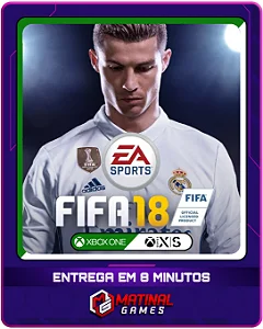 FIFA 18 - XBOX - MÍDIA DIGITAL