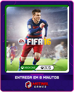 FIFA 16 - XBOX - MÍDIA DIGITAL