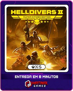 HELLDIVERS 2 SUPER CITZEN EDITION - XBOX SERIES - MIDIA DIGITAL