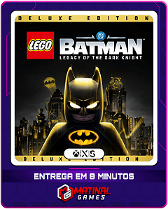LEGO BATMAN LEGACY OF THE DARK KNIGHT DELUXE EDITION - XBOX - MÍDIA DIGITAL