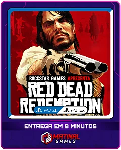 RED DEAD REDEMPTION 1 - PS5 - MÍDIA DIGITAL