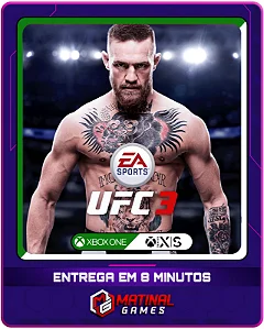 UFC 3 - XBOX - MÍDIA DIGITAL