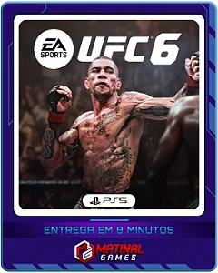 UFC 6 - PS5 - MÍDIA DIGITAL