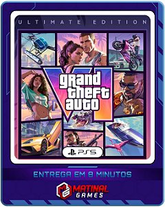 GRAND THEFT AUTO (GTA) 6 ULTIMATE EDITION - (PRÉ-VENDA) - PS5 - MIDIA DIGITAL
