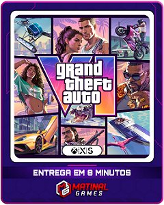 GRAND THEFT AUTO (GTA) 6 - (PRÉ-VENDA) - XBOX SERIES X|S - MÍDIA DIGITAL