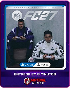 EA SPORTS FC 27 ULTIMATE EDITION - PS4 - MIDIA DIGITAL