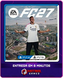 EA SPORTS FC 27 - PS4 - MIDIA DIGITAL