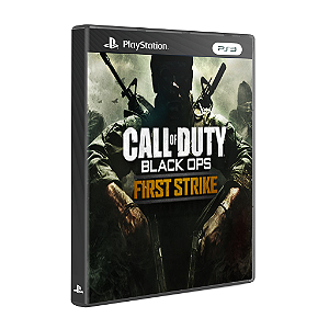CALL OF DUTY BLACK OPS 1 WITH FIRST STRIKE - PS3