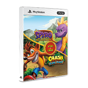PACOTE DE JOGO SPYRO + CRASH REMASTERED - PS5