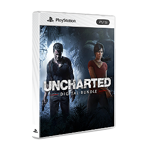 Pacote digital com UNCHARTED 4: A Thief's End e UNCHARTED: The Lost Legacy - PS5