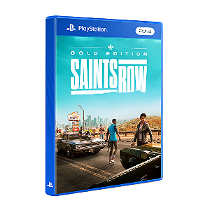 SAINTS ROW EDIÇÃO GOLD - PS4